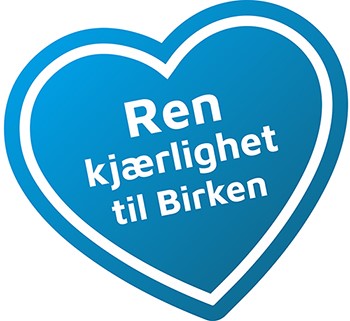 lite blått hjerte