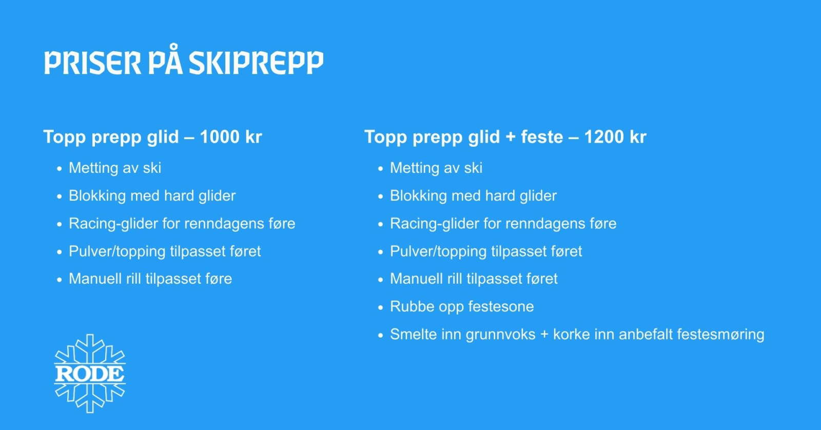 rode smøring birken