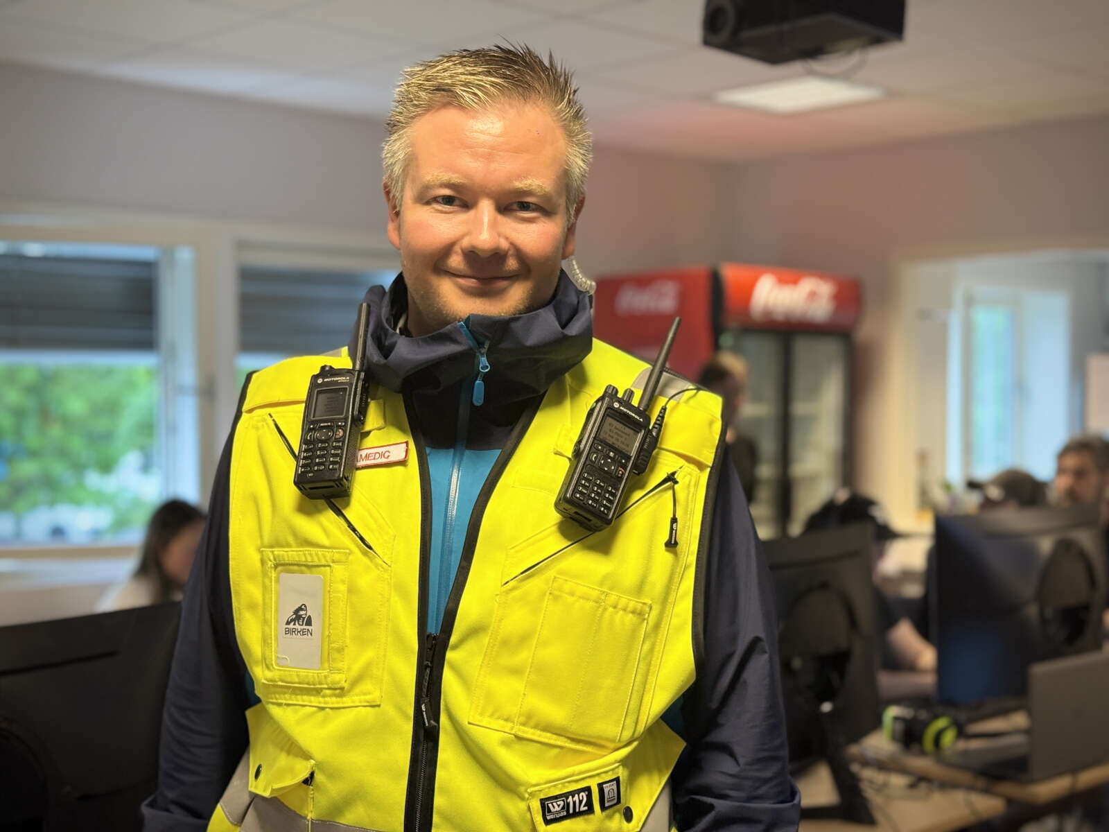 Sanitetsleder Anders Molstad